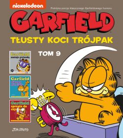Okadka ksiki - Garfield. Tusty koci trjpak. Tom 9
