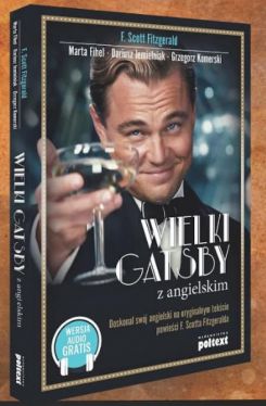 Okadka ksiki - Wielki Gatsby z angielskim