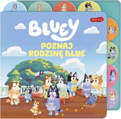 Okadka ksiki - Bluey. Poznaj rodzin Blue