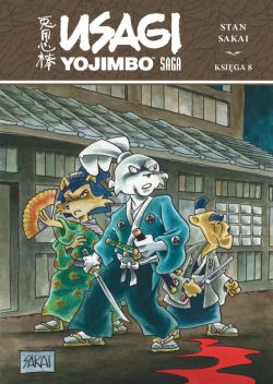 Okadka ksiki - Usagi Yojimbo. Saga. Ksiga 8