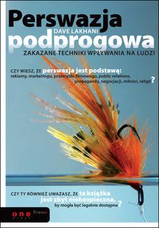 Okadka ksiki - Perswazja podprogowa. Zakazane techniki wpywania na ludzi