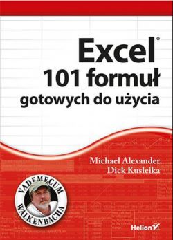 Okadka ksiki - Excel. 101 formu gotowych do uycia