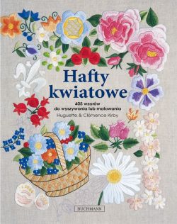 Okadka ksiki - Hafty kwiatowe