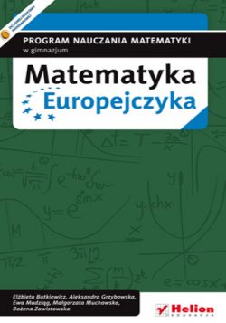 Okadka ksiki - Matematyka Europejczyka. Program nauczania matematyki w gimnazjum