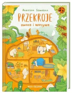 Okadka ksiki - Przekroje: owoce i warzywa