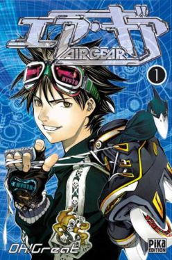 Okadka ksiki - Air Gear tom 1