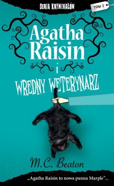 Okadka ksiki - Agatha Raisin i wredny weterynarz