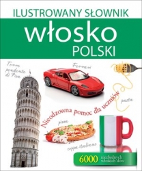 Okadka ksiki - Ilustrowany sownik wosko-polski