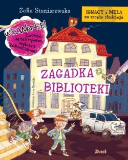 Okadka ksiki - Ignacy i Mela na tropie zodzieja. Zagadka biblioteki