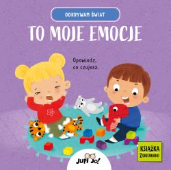 Okadka ksiki - Odkrywam wiat. To moje emocje. Ksika z okienkami