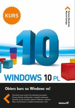 Okadka ksiki - Windows 10 PL. Kurs