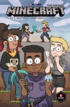 Okadka ksiki - Minecraft, tom 1