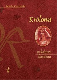 Okadka ksiki - Krlowa w kolorze karminu