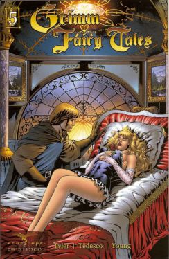 Okadka ksiki - Grimm Fairy Tales #5 - pica Krlewna