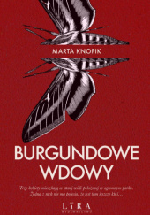 Okadka ksiki - Burgundowe Wdowy