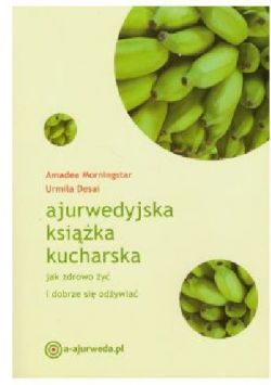 Okadka ksiki - Ajurwedyjska ksika kucharska