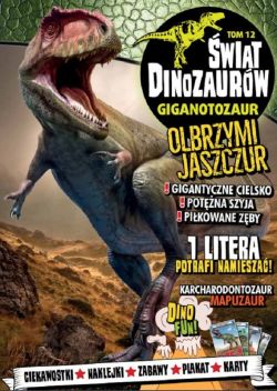 Okadka ksiki - wiat Dinozaurw (#12). Gigantozaur t.12