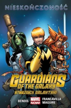 Okadka ksiki - Guardians of the Galaxy (Stranicy Galaktyki), Nieskoczono, tom 3