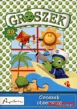 Okadka ksiki - Groszek obserwuje