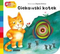 Okadka ksiki - Ciekawski kotek. Akademia mdrego dziecka. A to ciekawe