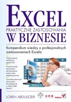 Okadka ksiki - Excel. Praktyczne zastosowania w biznesie