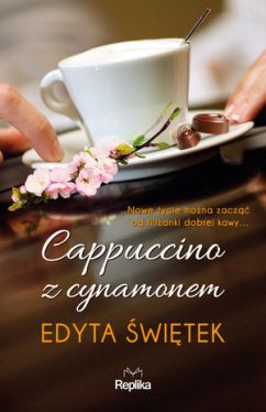 Okadka ksiki - Cappuccino z cynamonem