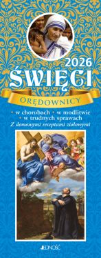Okadka ksiki - 2026. wici ordownicy pragncy naszego szczcia, opiekujcy si Tob kadego dnia. Z domowymi receptami zioowymi (kalendarz tygodniowy  zdzierak)