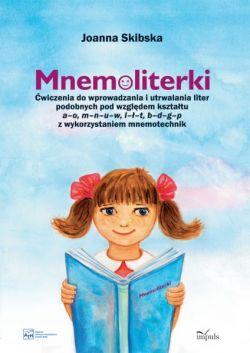 Okadka ksiki - Mnemoliterki. wiczenia do wprowadzania i utrwalania liter podobnych pod wzgldem ksztatu