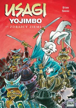 Okadka ksiki - Usagi Yojimbo Zdrajcy ziemi, tom 20.