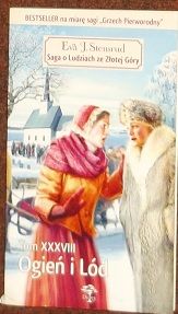 Okadka ksiki - Saga o Ludziach ze Zotej Gry tom 38 -Ogien i ld 