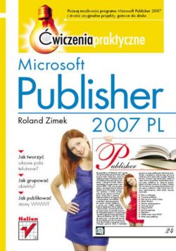 Okadka ksiki - Microsoft Publisher 2007 PL wiczenia praktyczne