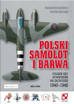Okadka ksiki - Polski samolot i barwa