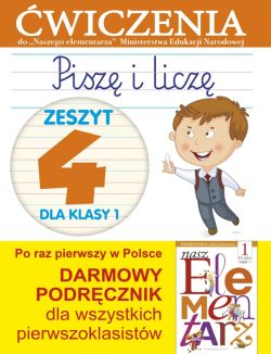 Okadka ksiki - Pisz i licz. Zeszyt 4. wiczenia do 