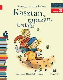 Okadka ksiki - Kasztan, tapczan, tralala. Czytam sobie 3
