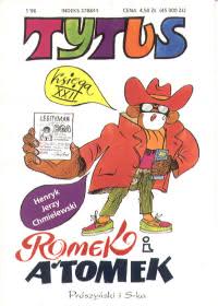 Okadka ksiki - Tytus, Romek i A'Tomek. Ksiga XXII. Tytus gangsterem