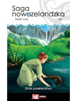 Okadka ksiki - Saga nowozelandzka. Tom. 30. Zote  przeklestwo