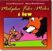 Okadka ksiki - Mapka Fiki-Miki i lew