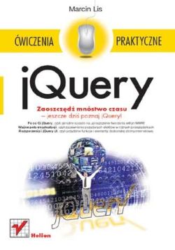 Okadka ksiki - jQuery. wiczenia praktyczne