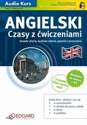 Okadka ksiki - Angielski. Czasy z wiczeniami. Audio Kurs