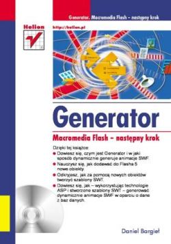 Okadka ksiki - Generator. Macromedia Flash - nastpny krok