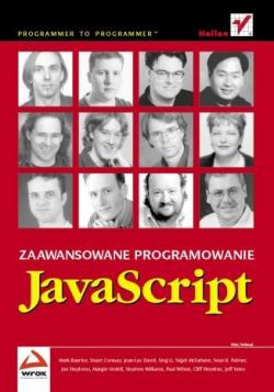 Okadka ksiki - JavaScript. Zaawansowane programowanie 