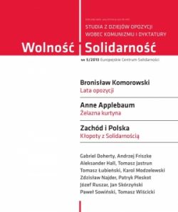 Okadka ksiki - Wolno i Solidarno 5/2013. Studia z dziejw opozycji wobec komunizmu i dyktatury