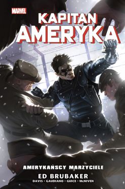 Okadka ksiki - Kapitan Ameryka. Amerykascy marzyciele. Tom 8