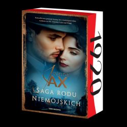 Okadka ksiki - Saga rodu Niemojskich (edycja kolekcjonerska z barwionymi brzegami)