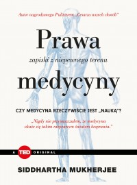 Okadka ksiki - Prawa medycyny. Zapiski z niepewnego terenu