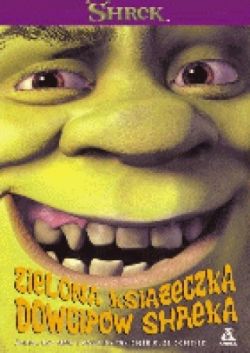 Okadka ksiki - Zielona ksieczka dowcipw Shreka