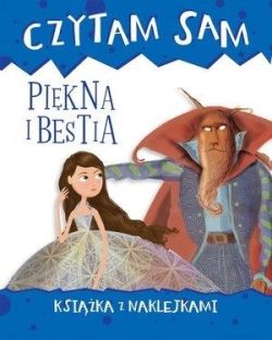 Okadka ksiki - Czytam sam. Pikna i Bestia