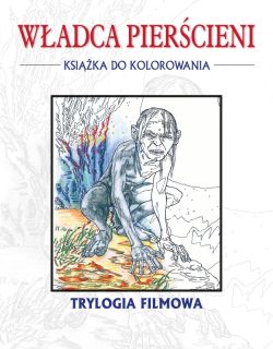 Okadka ksiki - Wadca Piercieni. Ksika do kolorowania