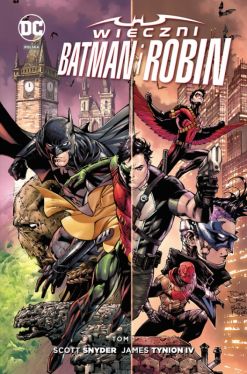 Okadka ksiki - DC Comics. Wieczni Batman i Robin, tom 1