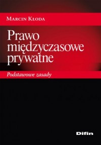 Okadka ksiki - Prawo midzyczasowe prywatne